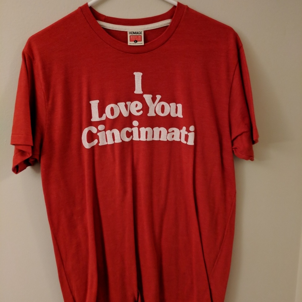 Homage Cincinnati tee shirt
